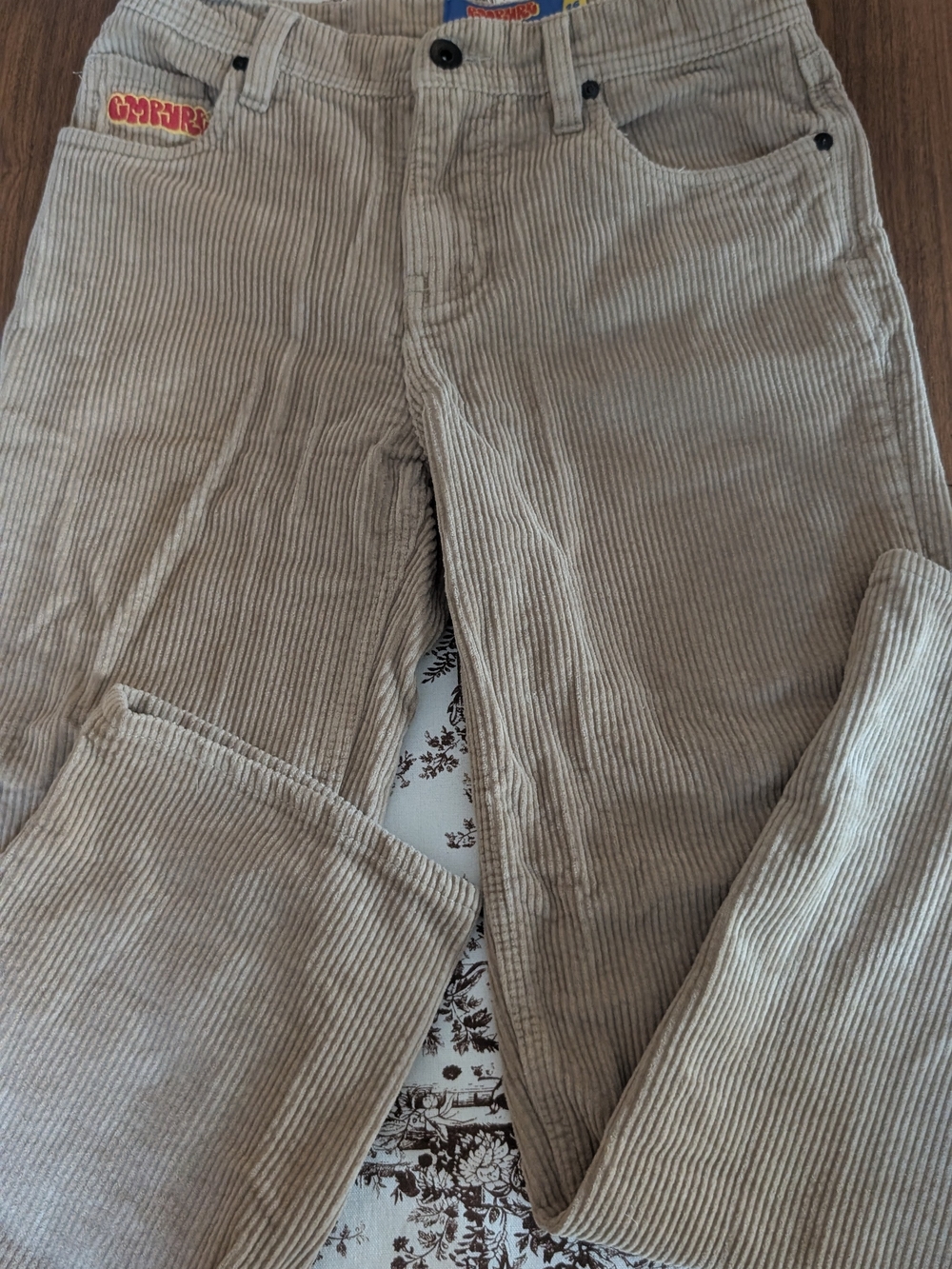 Empyre Tan Corduroy Kids Pants